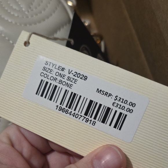 VALENTINO ORLANDI BONE CROSSBODY BAG WITH WALLET - Picture 3 of 9